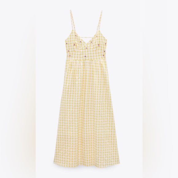 GINGHAM DRESS - Picture 2 of 6
